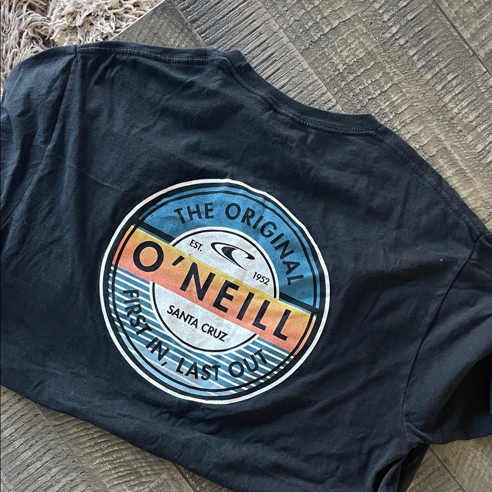 4 Men’s O'Neill Dark Blue, Black, Red Surf Tees - Picture 7 of 10
